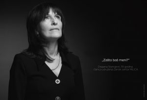 8.1.Dark photograph:’’Why me?’’ 8.2.Bright photograph:’’Now I know why – because the beauty of life after cancer is worth the struggle.’’ 8. Dragana Stanojević, 55, member of the Women`s Centre MILICA